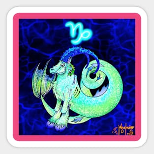 Capricorn Zodiac Sticker